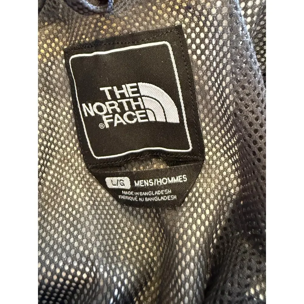 The North Face Hyvent Hooded Windbreaker Rain Jacket Blue L